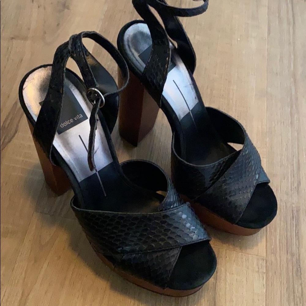 Black Dolce Vita Heels